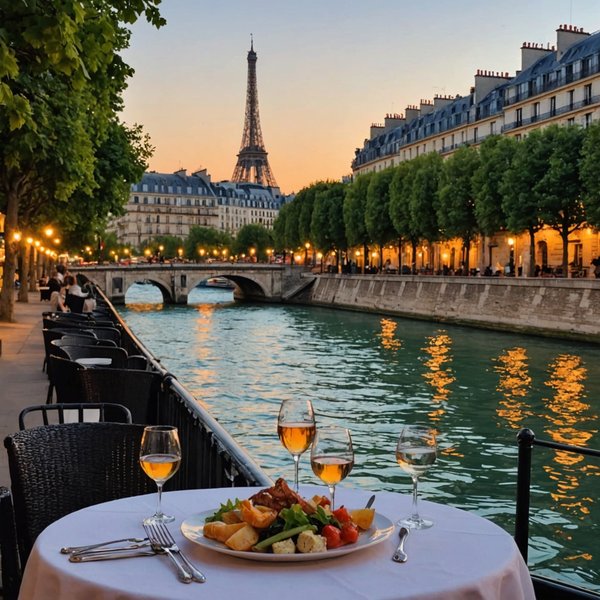 Dîner-Croisière sur la Seine : Vivez une Soirée Magique à Paris avec Restaurant l'Ancienne Poste